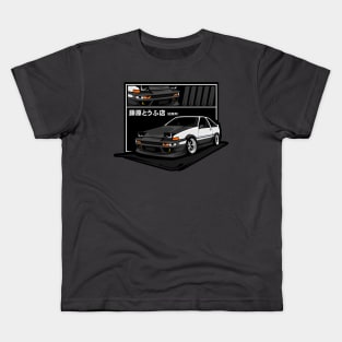 Initial D Simple Design Kids T-Shirt